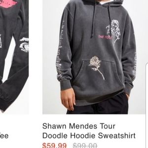 Shawn Mendes tour hoodie, designed by Kid Super 